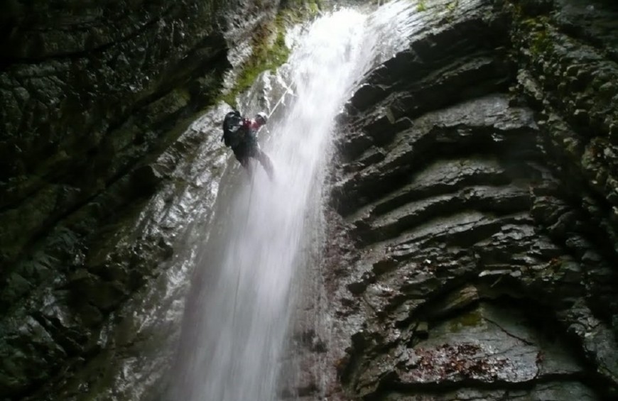 Canyoning Forra del Presale di Piobbico