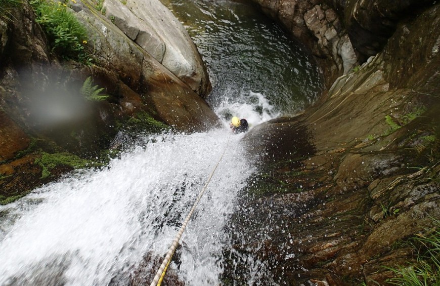 Canyoning Rio Laghetto - Valsesia