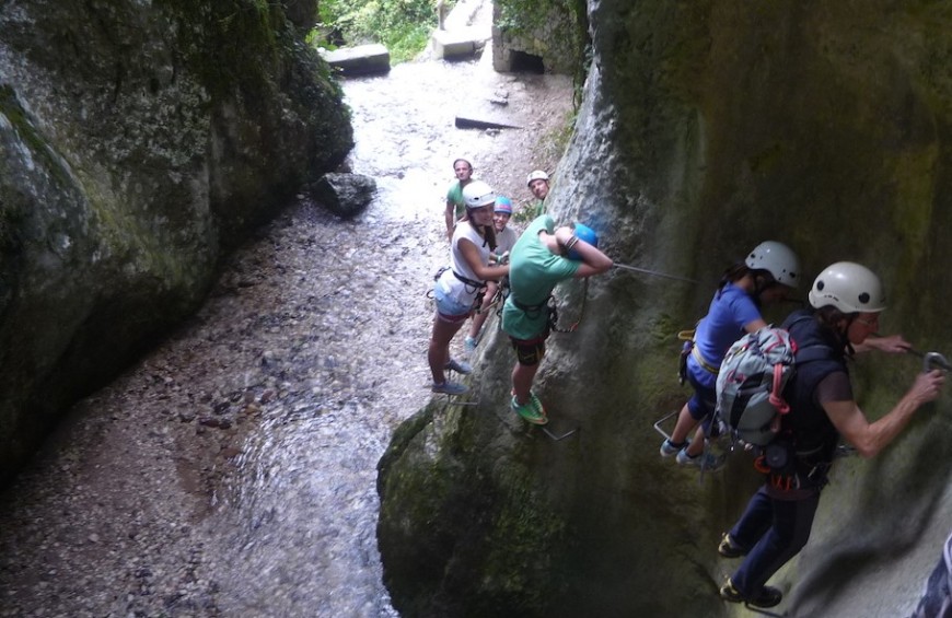 Via Ferrata &ldquo;Rio Salagoni&rdquo; - Drena - Lago di Garda