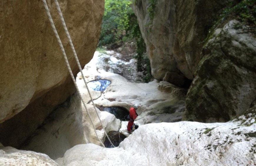 Canyoning on Subasio Mountain - Assisi