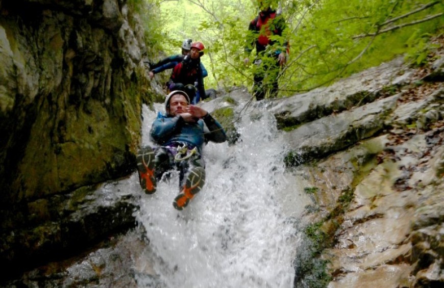 Canyoning Pago Le Fosse