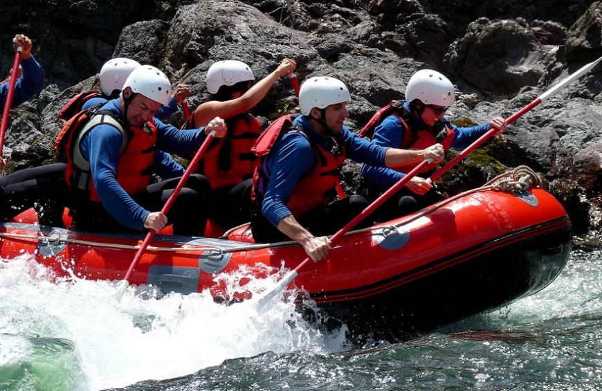 Rafting in Dora Baltea