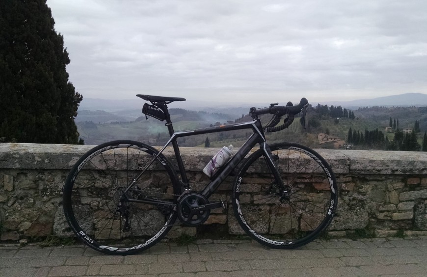 The "Way to Rome" by mountain bike