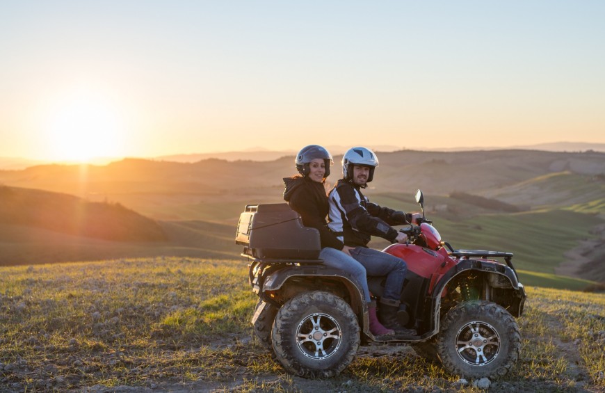 Quad Sunset Tour in Tuscany