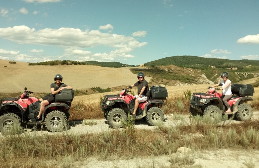 Quad Tour in Tuscany with Wine Tasting