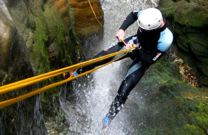 Canyoning Forra Roccagelli