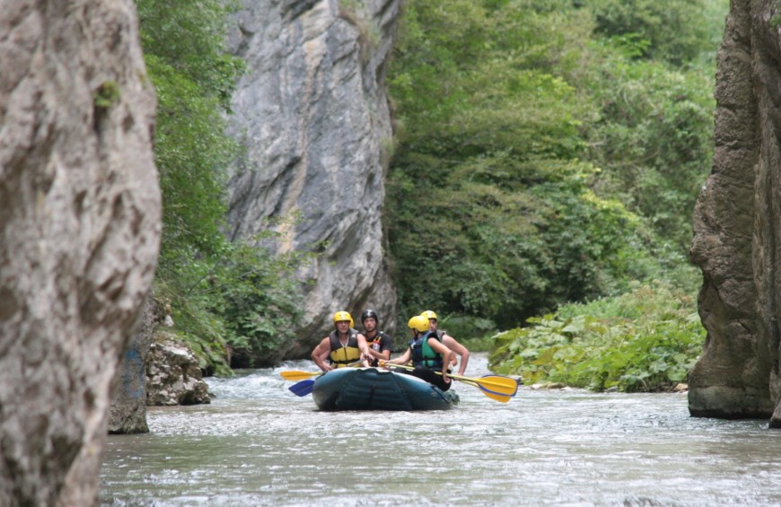 Rafting Soft - Fiume Corno da Serravalle a Nortosce