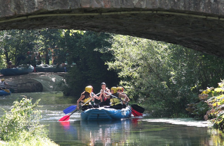 Rafting Soft - Fiume Corno da Serravalle a Biselli