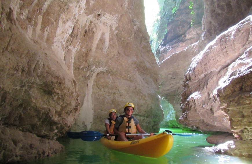 Canoa in Val di Non