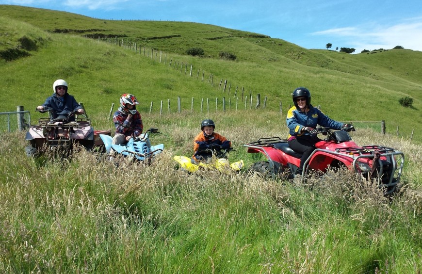 Quad excursion in the Menotre valley