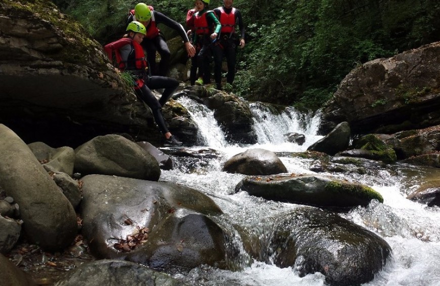 Canyoning Experience Bagnone in Lunigiana