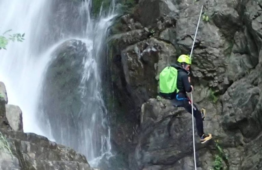 Canyoning Adventure Acquetta in Lunigiana