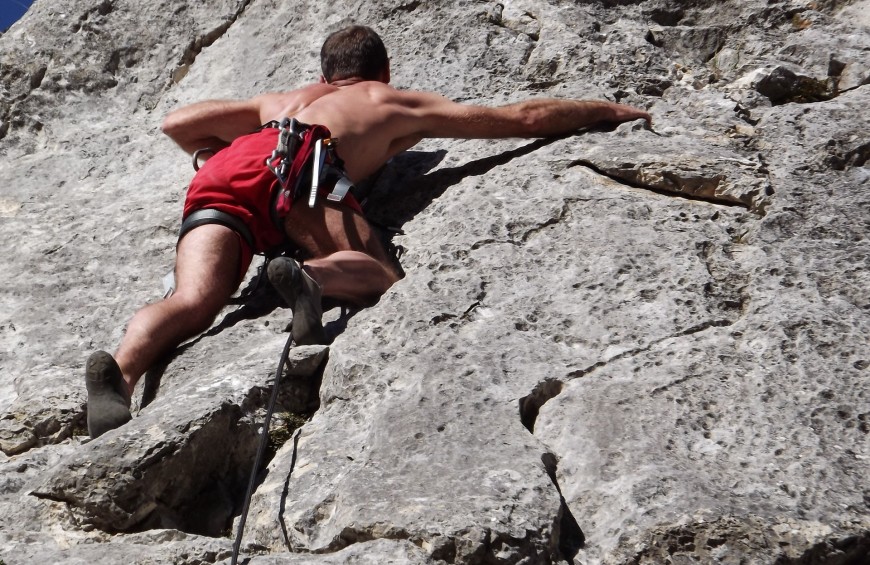 Arrampicata alla Pietra di Bismantova