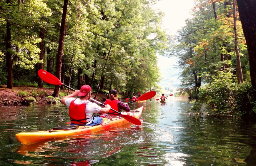 Kayak sul Lago di Endine