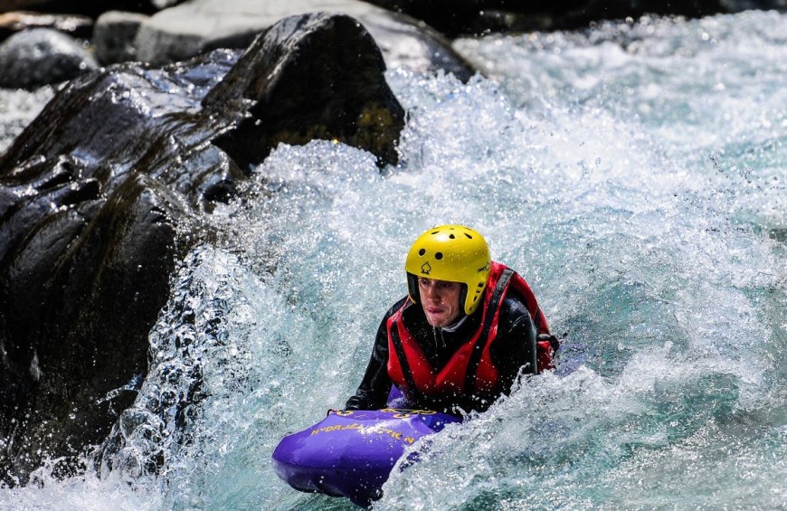 Hydrospeed in Valsesia Vally - Gole del Sesia itinerary
