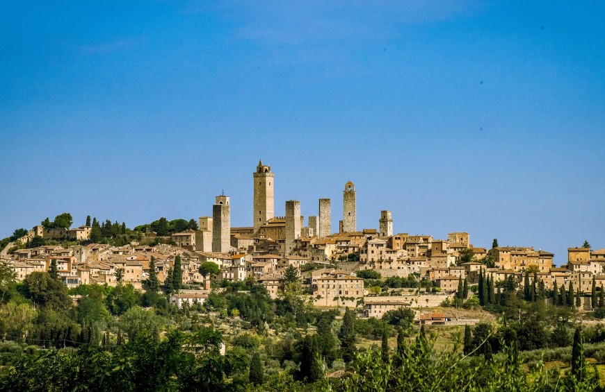 Tour e degustazione di vini tra San Gimignano, Chianti e a Montalcino